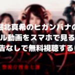 堀北真希のヒガンバナのフル動画をスマホで見る!CM広告なしで無料視聴するには