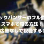 ブラックパンサーのフル動画をスマホで見る!CM広告なしで視聴するには