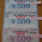 スシロー株【株主優待】割引券が2018年増額と配当でお得!